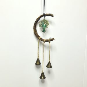 Witches bells Door Window Hanging Magic Protection Moon Witchcraft Decoration Altar Gothic Charm Magic Protection Banish Evil