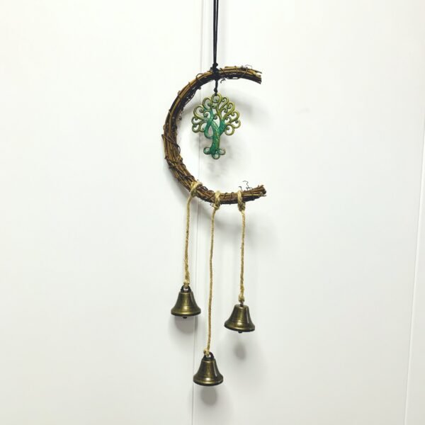 Witches bells Door Window Hanging Magic Protection Moon Witchcraft Decoration Altar Gothic Charm Magic Protection Banish Evil