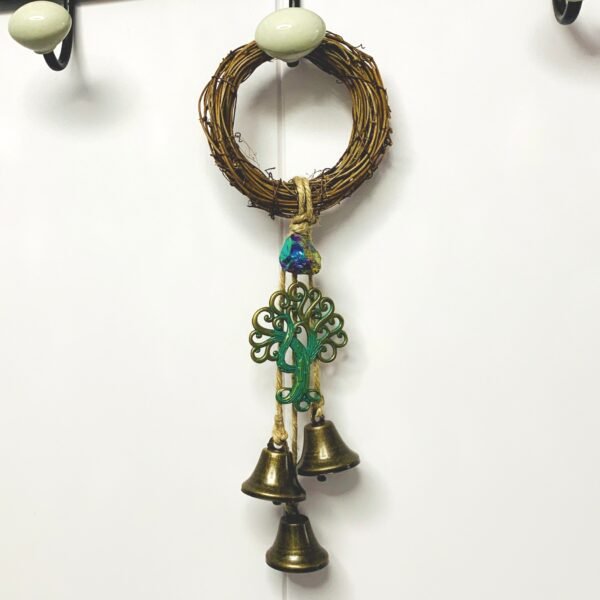 Witches bells Door Window Hanging Magic Protection Moon Witchcraft Decoration Altar Gothic Charm Magic Protection Banish Evil