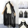 Women Medieval Fairy Shawl Cape Chiffon Gothic Wicca Robe Black Green Cosplay Victorian Dress Cloak Halloween Costume For Women - Cosplay Costumes