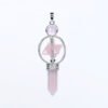Pendulum Reiki Crystal | Pendant Reiki Healing Stone | Crystal Stones Merkaba - Women