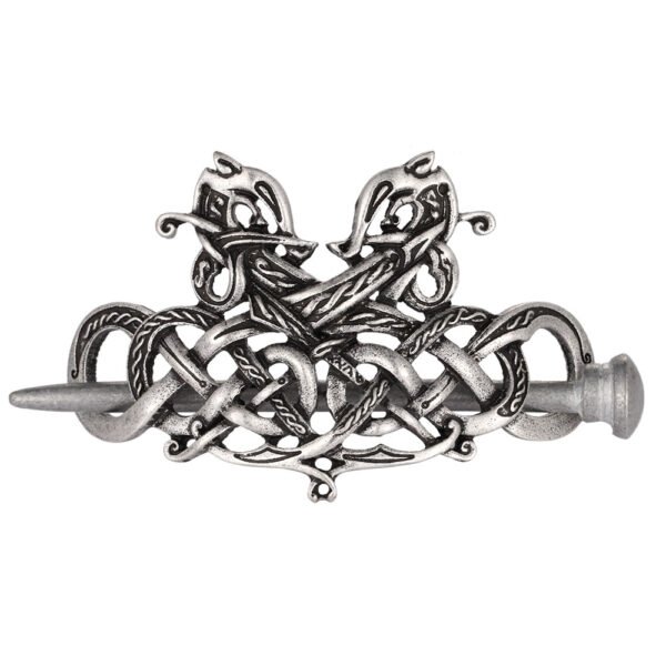 Magic Wicca~Women Metal Stick Slide Hair Clips Celtics Knots Viking Runes Double Dragons Hairpin Hair Jewelry Accessories