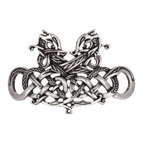 Magic Wicca~Women Metal Stick Slide Hair Clips Celtics Knots Viking Runes Double Dragons Hairpin Hair Jewelry Accessories