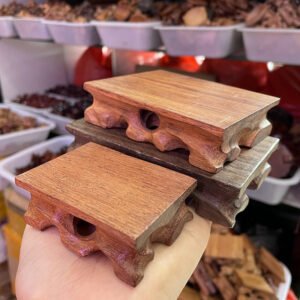 Wood-Carving-Base-Display-Stand-For-Vase-Teapot-Crystal-Jade-Stone-Mineral-Statue-Flowerpot-Base-Ornament Wood Carving Base Display Stand For Vase Teapot Crystal Jade Stone Mineral Statue Flowerpot Base Ornament 1PC