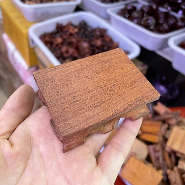 Wood Carving Base Display Stand For Vase Teapot Crystal Jade Stone Mineral Statue Flowerpot Base Ornament 1PC