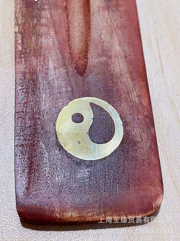 Wood Incense board Burner Stick Holder Line Incense plate Tile Sandalwood Base Home Decoration witchcraft supplies for altar