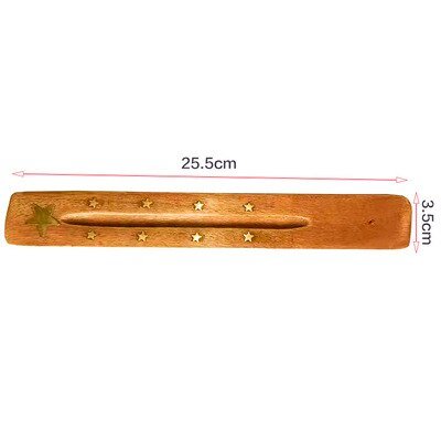 Wood Incense board Burner Stick Holder Line Incense plate Tile Sandalwood Base Home Decoration witchcraft supplies for altar