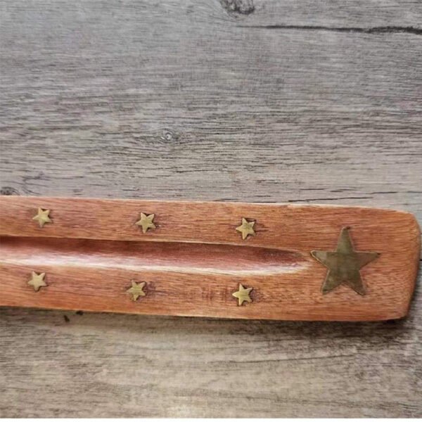 Wood Incense board Burner Stick Holder Line Incense plate Tile Sandalwood Base Home Decoration witchcraft supplies for altar