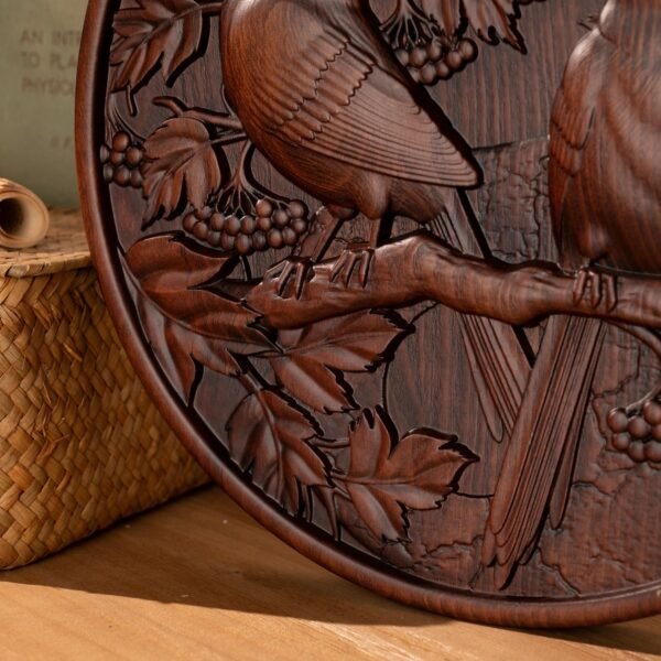 Wooden cardinal ornaments souvenir cardinals birds country farmhouse home wall art decoration home living room ornaments