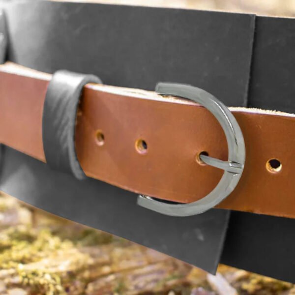 Medieval Larp Viking Warrior Wide Belt Waist Guard Armor Ancient Greece Rome King Double Layer Girdle Monarch Waistband For Men