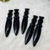 Obsidian Knife –  Black Obsidian Crystals  Polishing Stone Crystal Dagger for Spiritual Healing and Protection