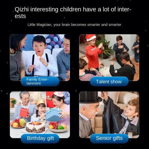 Enchanting Adventures: Beginner's Magic Kit - Unleash the Mystery with Exciting Tricks, Perfect for Boys' Birthday Gifts