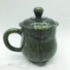 Natural Tibetan Jade Medicine King Stone Tea Cup Serpentine Jade Active Magnetic Health Care Jewelry Natural Jade Color Random