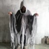 Halloween cloak cos adult children zombie skull cloak props horror ghost way