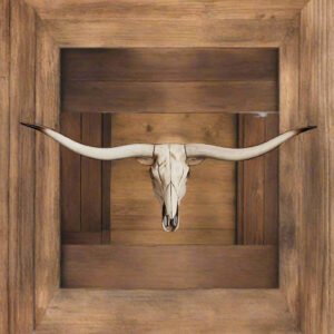Farmhouse Decor: Animal Head Wall Decor 3D Cow Head
