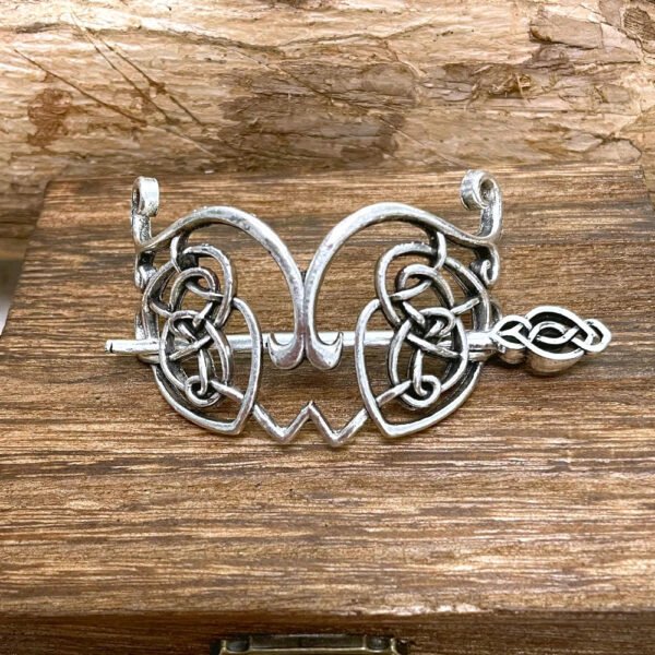 Noble Norse Runes Trinity Celtic Knot Hair Stick Women Hairpins Girls Crown Barrettes Vintage Ethnic Tiara Witch Vikings Jewelry