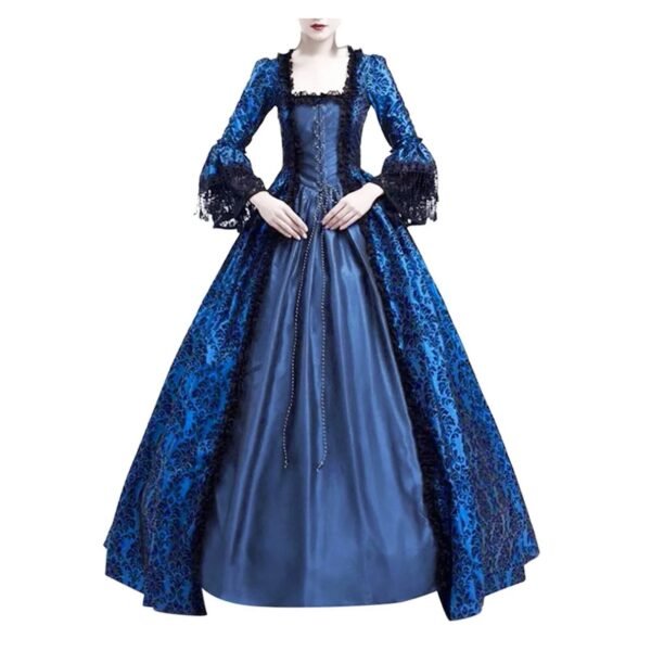 Halloween costume for adult women Medieval Cosplay Costumes Vintage Gothic Halloween suit 할로윈 코스튬 disfraz halloween para mujer