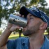 Golf Tumblers - Stainless Steel (Set of 4) - 16Oz Capacity - Unique Gift for Dads, Men, and Prize for Golfers. Designs Include Golf Cart, Glove/Tee, Driver, and Golfing Bag.