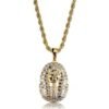 Ancient Egypt Gold / Rope Chain / 18 Inch Ancient Egypt Pharaoh Necklace