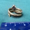 Ancient Rome Snake Tribal Ring
