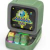 Ditoo Pixel Art Bluetooth Speaker Wireless 15W Output Power Gaming Room Setup with 16X16 LED App Controlled Front Screen
