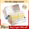 30Pcs Collagen Boost Serum Ceramide Repair Firm Smooth Essence Hyaluronic Acid Anti Wrinkle Aging Whitening Dark Spot Skin Care