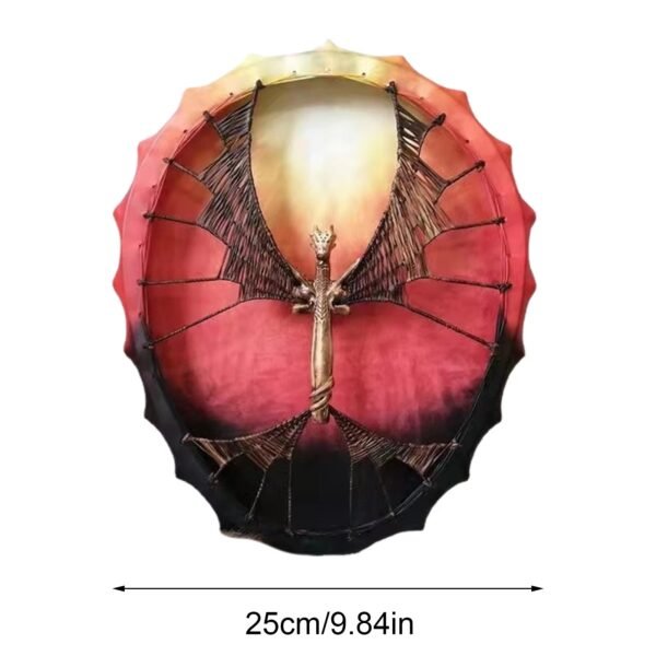 Shaman Drum Tree of Life Decoration Design Handmade Shamanic Drum Siberian Drums Spirit Music with Drumstick Home Ornament