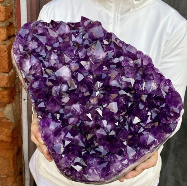 Natural Amethyst Quartz Purple Crystal Cluster Healing Stones Specimen Home Decoration Crafts Decoration