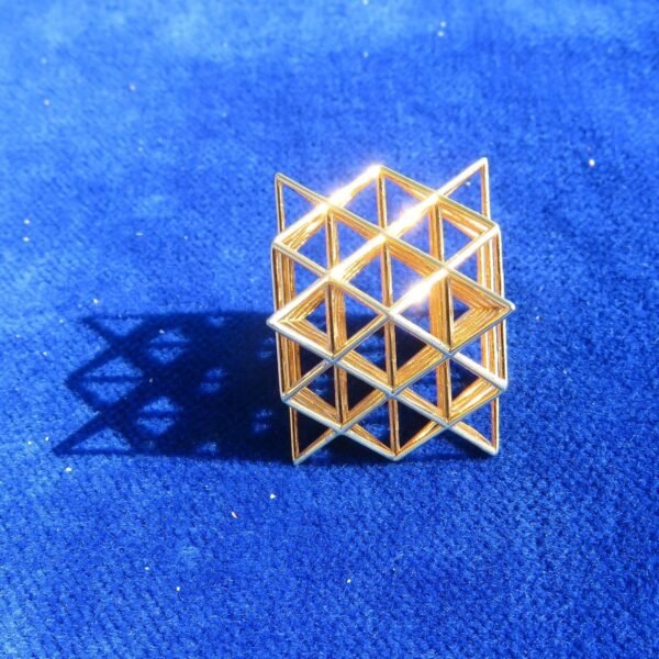 64 Tetrahedron Grid : 3D printed Sacred Geometry