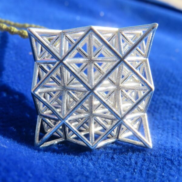 64 Tetrahedron Grid : 3D printed Sacred Geometry