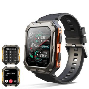 bfe67ccee419280a0f238a14ae75b2e3 2023 New C20 Pro Smart Watch Voice Assistant BT Wireless Call Business Outdoor Sports IP68 Waterproof Wristwatch for Android Ios