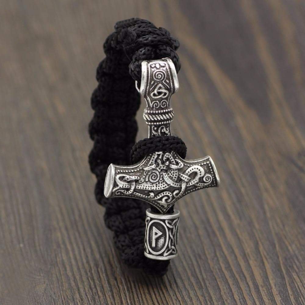 Viking Mjolnir Bracelet - pagan jewelry for norse strength