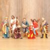 Nativity Scene Christmas Resin Figurines Of Holy Family Classic Christmas Nativity Figurine Set Collection Gifts Party Supplies