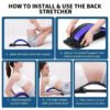 Waist Massager Lumbar Protrusion Acupuncture Lumbar Spine Reliever Spine Lying Cushion Back Stretch Lumbar Spine Corrector