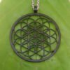Seed Of Life Necklace Geometric Pendant Sacred Geometry Flower of life necklaces & pendants With 60 cm box chain for women