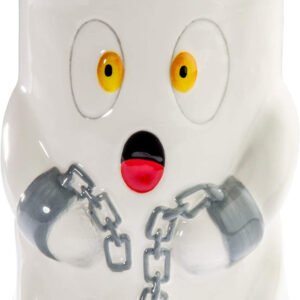 Friendly Ghost Ceramic Wax Warmer | Flameless & Easy to Clean | Handcrafted Horror-Style Character Aromatherapy Candle Warmers