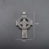 Celtics Knot Cross Pendant Necklace Christian Jewelry Religious Amulets Gift