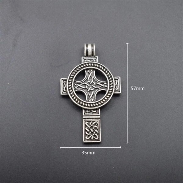 Celtics Knot Cross Pendant Necklace Christian Jewelry Religious Amulets Gift