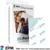 2"X3" Premium Instant Photo Paper (50 Pack) Compatible with Polaroid Snap, Snap Touch, Zip and Mint Cameras and Printers, 50 Count (Pack of 1)