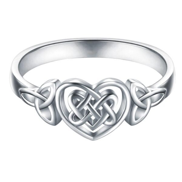 Celtic Celtic Knot Heart Ring