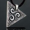 Celtic Sterling Silver Pendant with Triskele Symbol Ancient Treasures Ancientreasures Viking Odin Thor Mjolnir Celtic Ancient Egypt Norse Norse Mythology