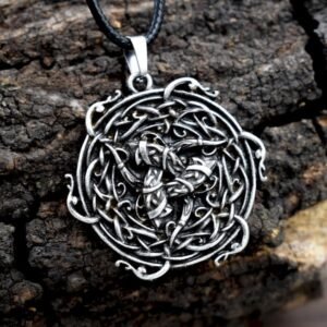 Chain Necklaces Celtic Trinity Knot Triquetra Pendant Necklace Ancient Treasures Ancientreasures Viking Odin Thor Mjolnir Celtic Ancient Egypt Norse Norse Mythology