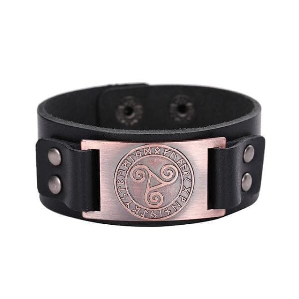 Charm Bracelets Style 5 Ancient Celtic Triskelion Nordic Runic Bracelet Ancient Treasures Ancientreasures Viking Odin Thor Mjolnir Celtic Ancient Egypt Norse Norse Mythology