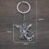 Archangel St.Michael Protect Me Keychain Holy Shield Charm Russian Orthodox Pendant