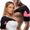 Sports Recovery Shoulder Brace for Men and Women Back Stability Support Adjustable Fit Sleeve Wrap Relief Injuries Tendonitis