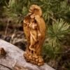 Wooden Lilith Statue - A Sacred Channel to Inner Strength