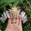 Crystal Hair Accessories – Raw Crystal Crown Sun Goddess Tiara
