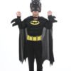 Children Boys Bat Man Costume Batboy Fancy Dress Tutu Super Kids Hero Cosplay Halloween Costume Outfits Comic Masquerade Evening
