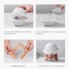 Humidifier, 2 in 1 Moon Night Light & Humidifiers with USB Powered, White, Warm White, Yellow 3D LED Moon Light with Stand, 200Ml