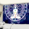 Vibrant Mandala Buddha 7 Chakra Tapestry – Elevate Your Space with Boho Bliss and Spiritual Serenity